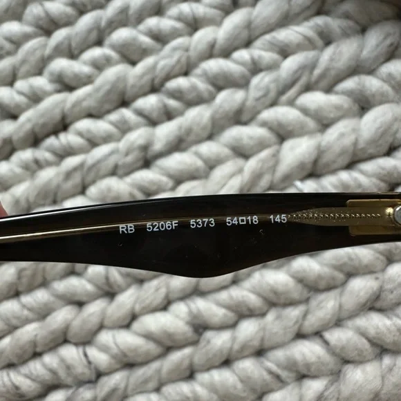 Ray Ban tortoise shell colour rectangle frames - Picture 4 of 9